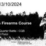 2 Days Firearms Course / Close Quarter Battle course CQB / Tactical Pistol course